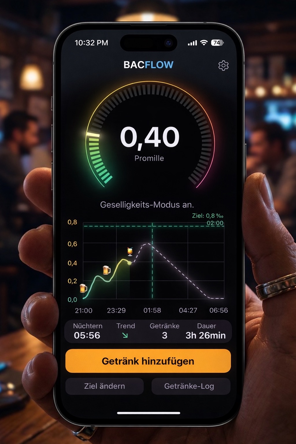 App Screenshot Beispiel